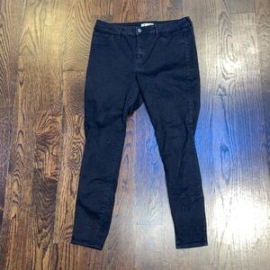 ♡ BLACK rewash jeans, size 14
